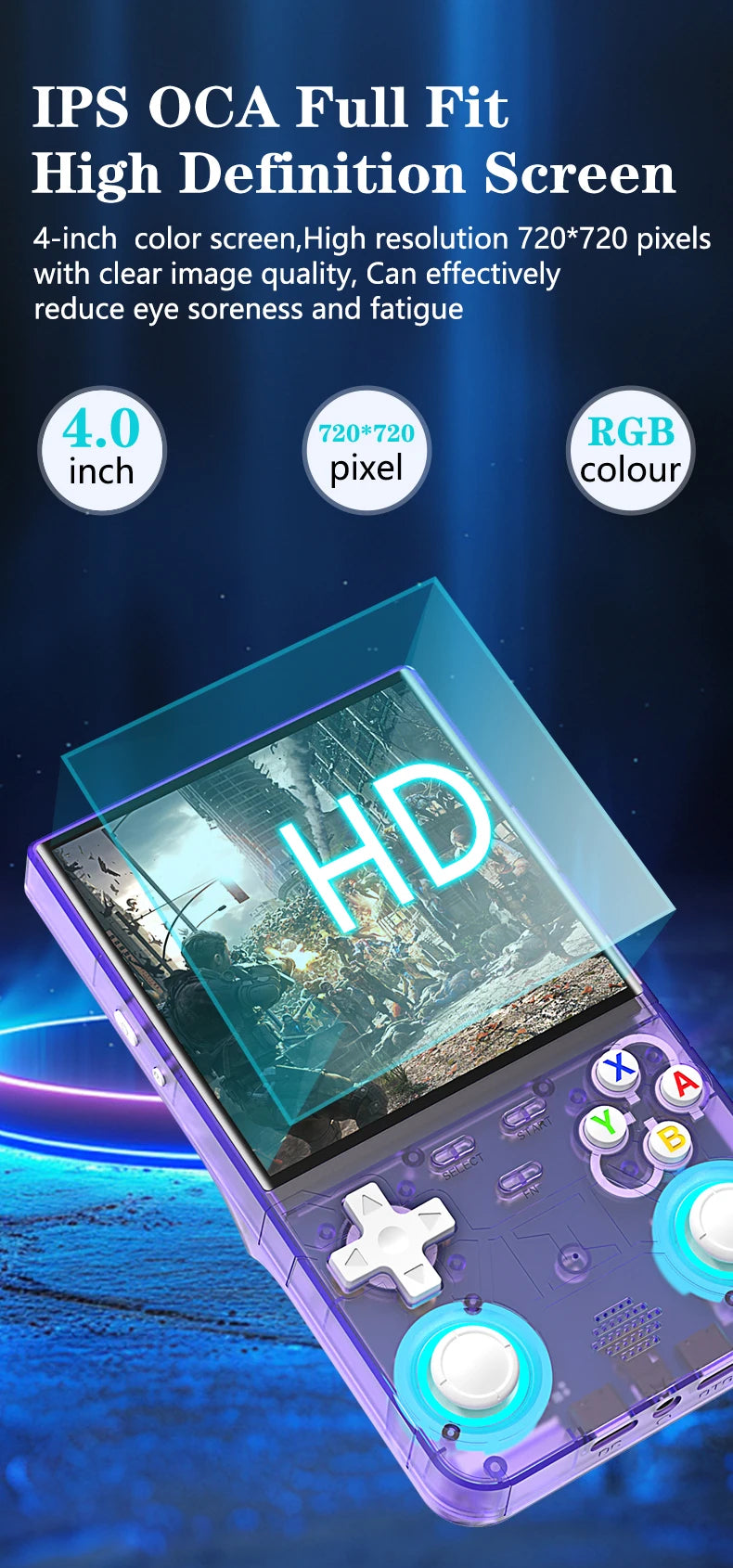 R36 ULTRA handheld game console