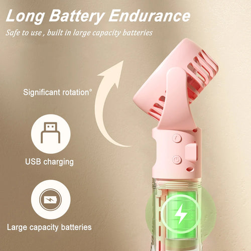 Coolmist™ Portable Misting Fan