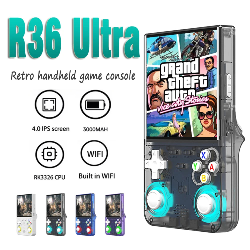 R36 ULTRA handheld game console